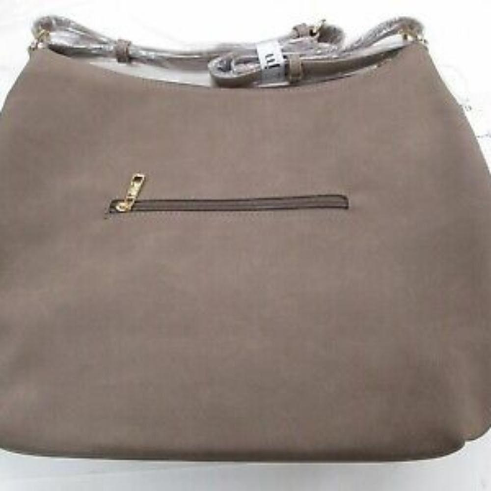 Jessica Moore Suede Hobo Bag